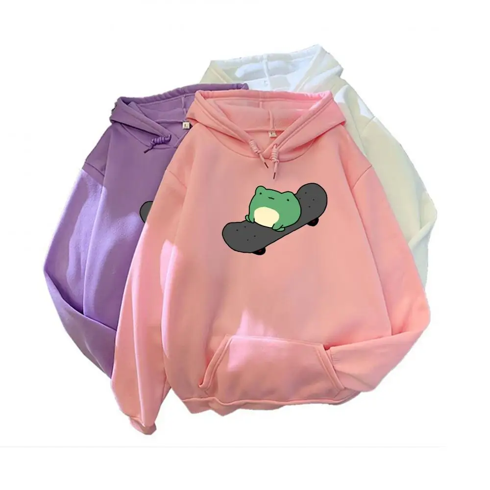 

Cute Print Long Sleeve Men Women Pullover Hoodies Fashion Hip Hop Sweatshirt Oversized Harajuku Sporty Jackets Streetwear Tops