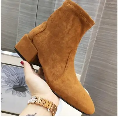 Ботильоны для женщин ботинки из натуральной кожи женская обувь высокое качество