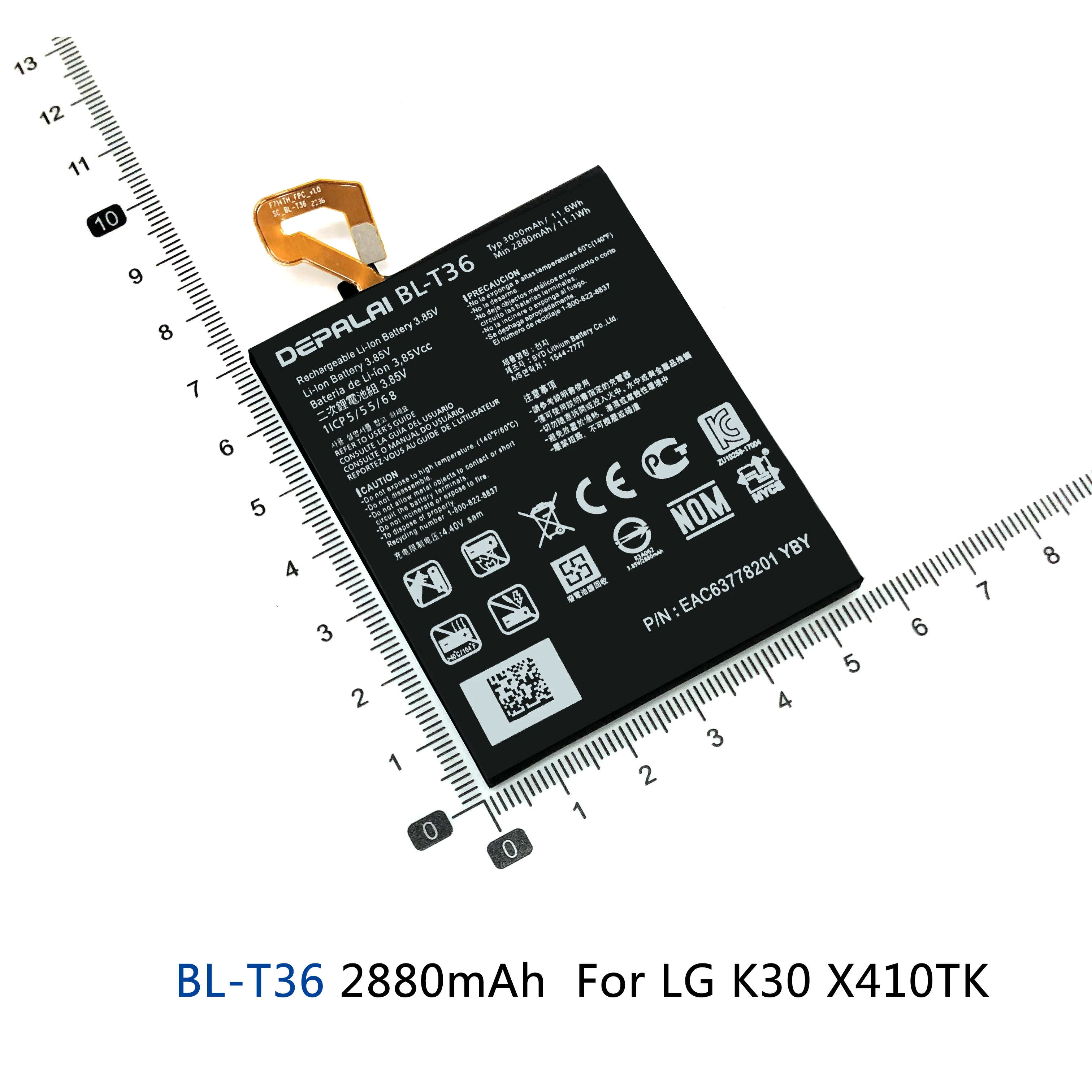BL T34 T35 T36 Батарея для LG V30 V30A H930 H932 LS998 Google2 Pixel 2 XL K30 X410TK батареи сотового