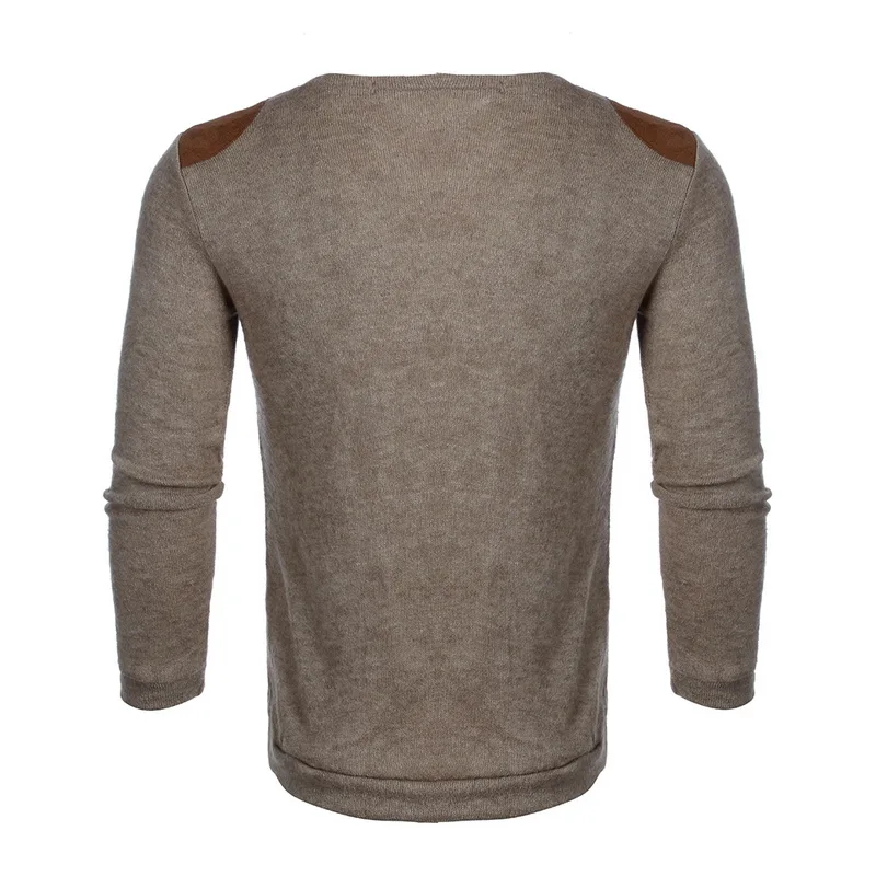 MJARTORIA новинка 2019 мужской Тонкий Повседневный свитер модный тканый пуловер