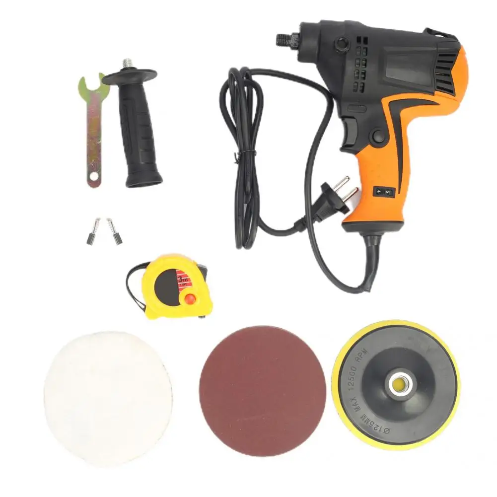 

6 Variable Speeds Copper Motor 980W Electric Power Buffer Polisher for Furniture Polishing