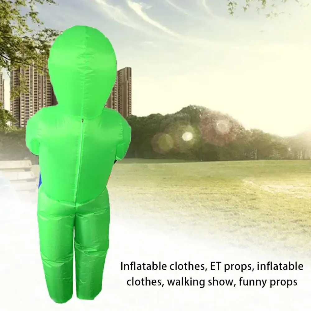 Halloween Ghost-Holding Inflatable Costume Alien Et Props Walking Show Funny | Дом и сад