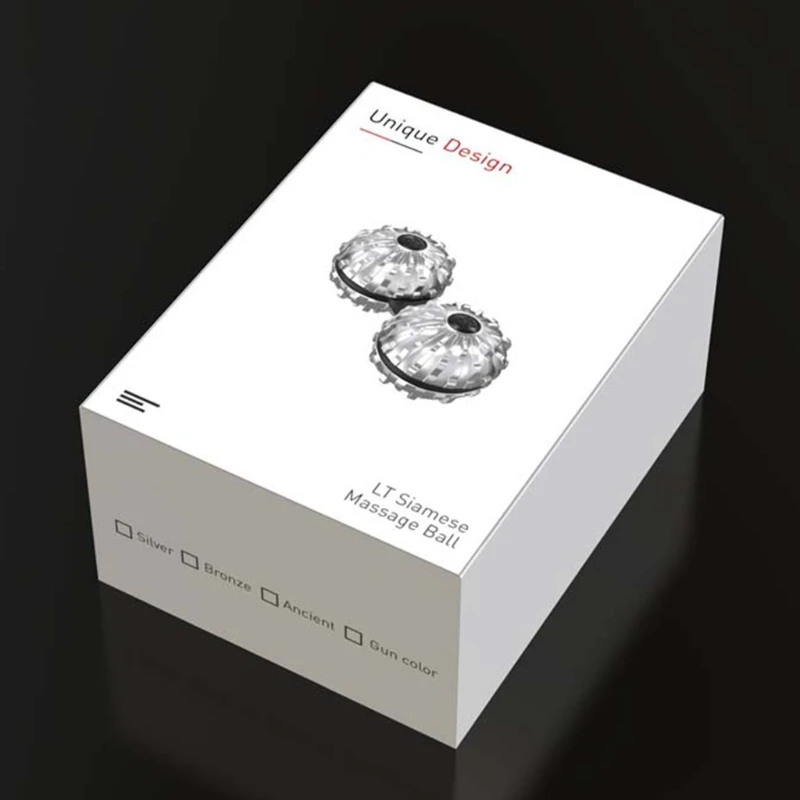 

ABS Siamese Massage Ball Relieve Fatigue Acupuncture Point Massager Release Stress Decompression Adults Hand Massage Tool