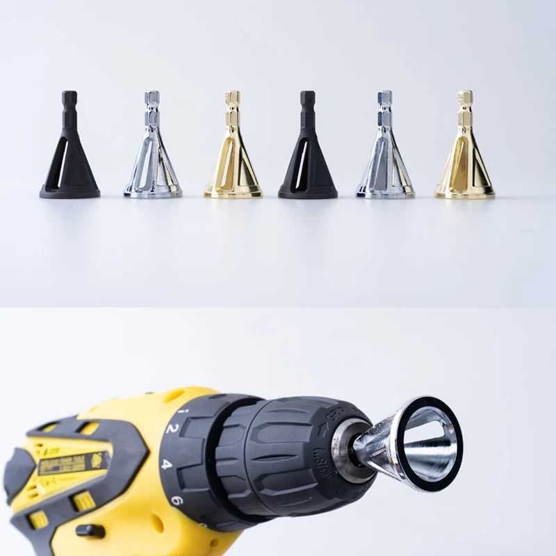 1 шт. из нержавеющей стали для снятия заусенцев Шестигранник/хвостовик внешний