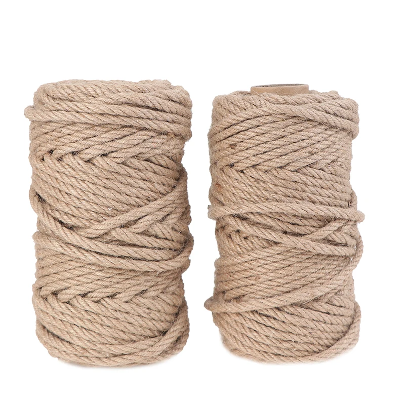 

50m Sisal Rope Cat Tree DIY Scratching Post Toy Cat Climbing Frame Replace Rope