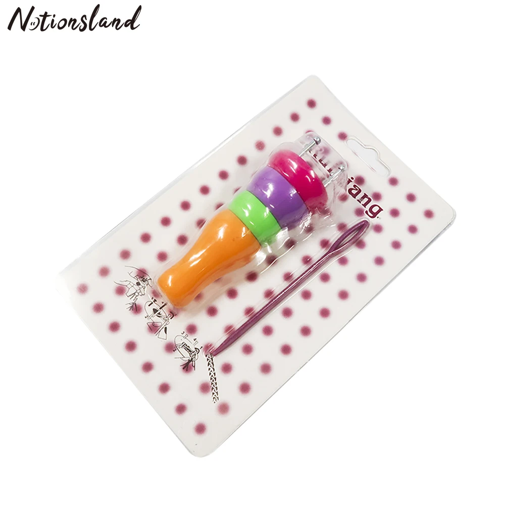 Вязаный Пластик пряжа из шерсти вязаный катушки жгутовых полосок комплект мини