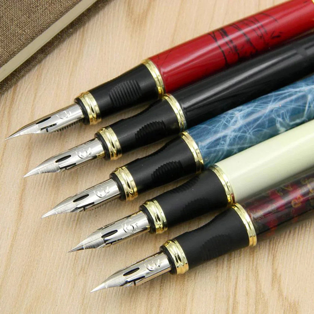 Перьевая ручка JINHAO X450 ZB G Подарочная карандаш в деловом стиле с круглым корпусом и