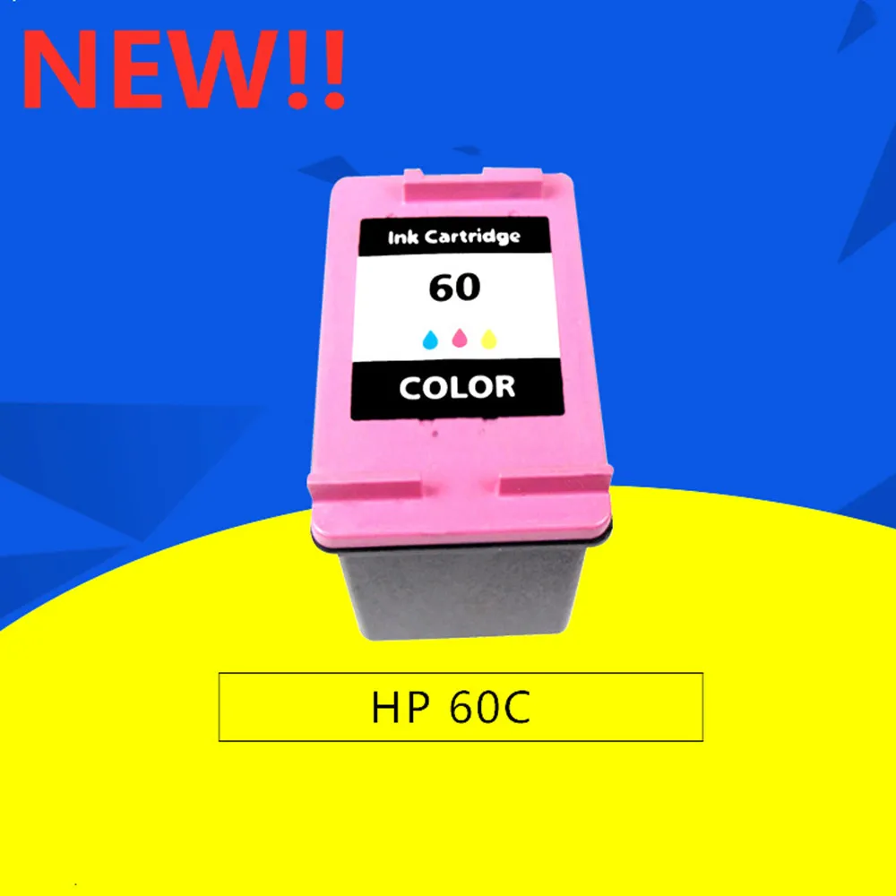 60XL чернильный картридж 60 совместимый для hp photosmart C4780 C4783 C4795 C4799 D110a F2400 с чернилами