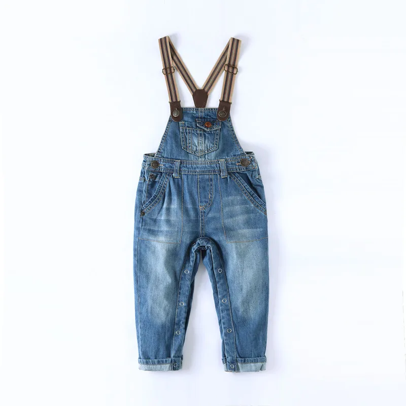 

Kids Overalls Denim Pants Baby Boy Girl Denim Overalls Jeans Soft Toddler Clothes Infant Newborn jeans 9M-3T