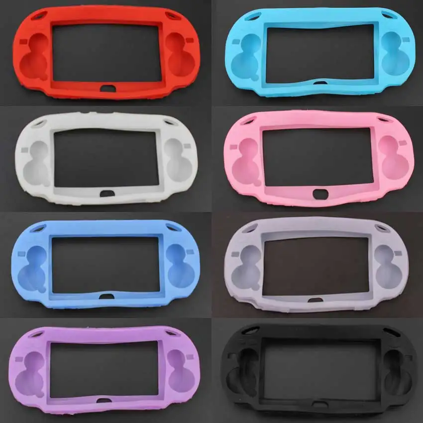 Мягкий силиконовый чехол YuXi для sony psv 1000, защитный чехол для PS Vita psv ita 1000, геймпад