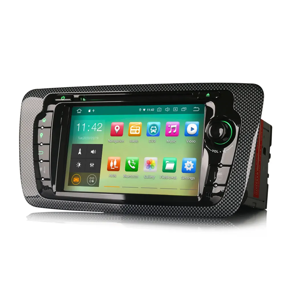 Автомобильный мультимедийный плеер 7 &quotAndroid 10 0 OS DVD навигация GPS радио система для