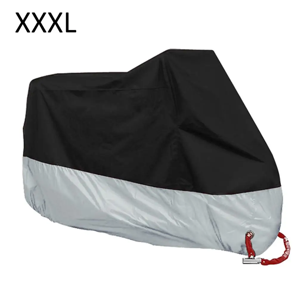 190T мотоцикл обложка XL 2XL 3XL 4XL универсальный для дома и улицы УФ протектор сиденья