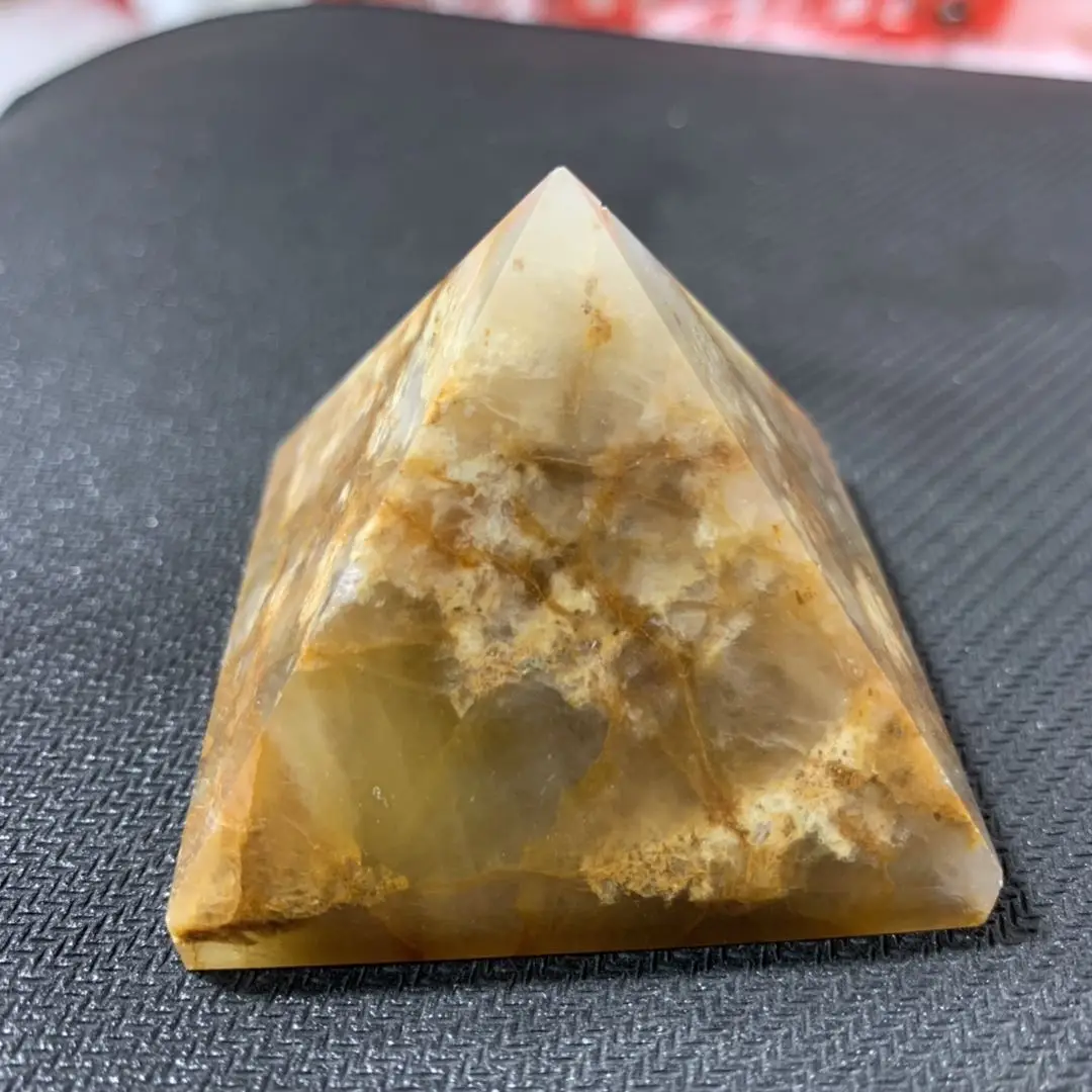 about 5cm Beautiful Natural Cherry Agate pyramid Gifts wholesale | Stones