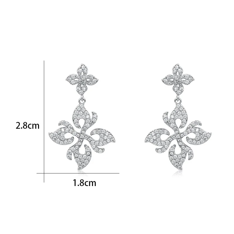 Bettyue For Female Ingenious Geometry Appearance Design Modern Earring With Cubic Zircon New Fashion Trend Elegant Gift In Party | Украшения
