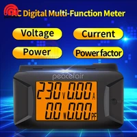 pzem 028 ac 40 400v 100a digital multimeter voltage current power meter electrical instrument power factor meter wattmeter