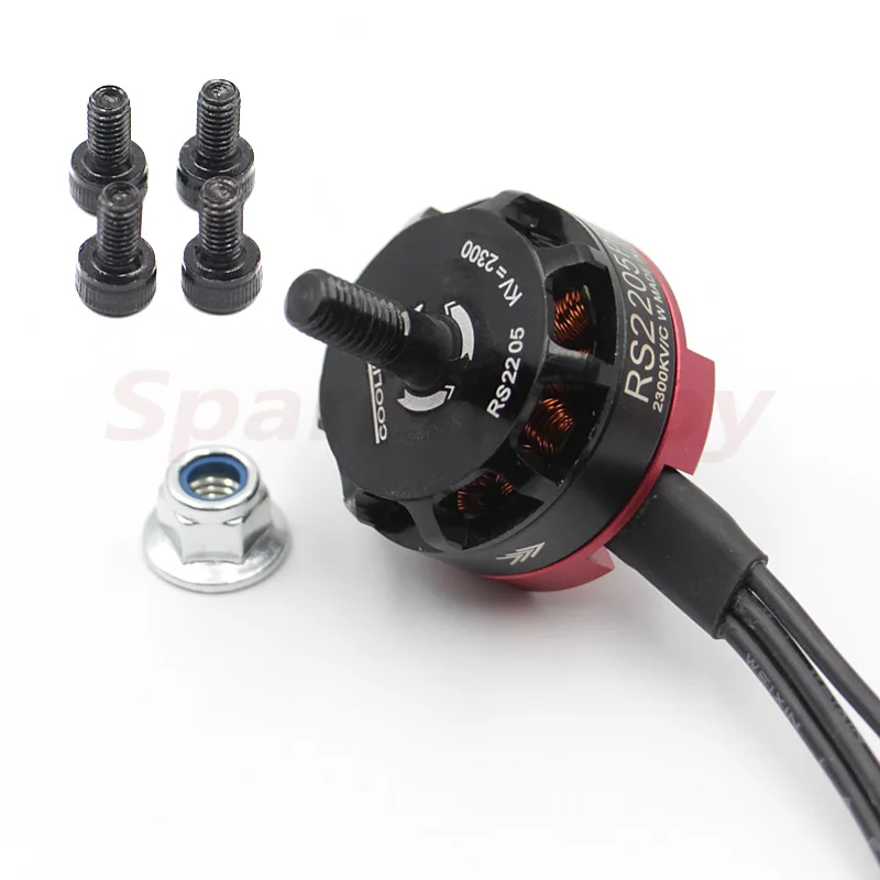 Новый бесщеточный двигатель Sparkhobby RS2205PRO RS2205 2205 2300KV CW CCW FPV 3-4S Lipo 5 мм вал 16x19