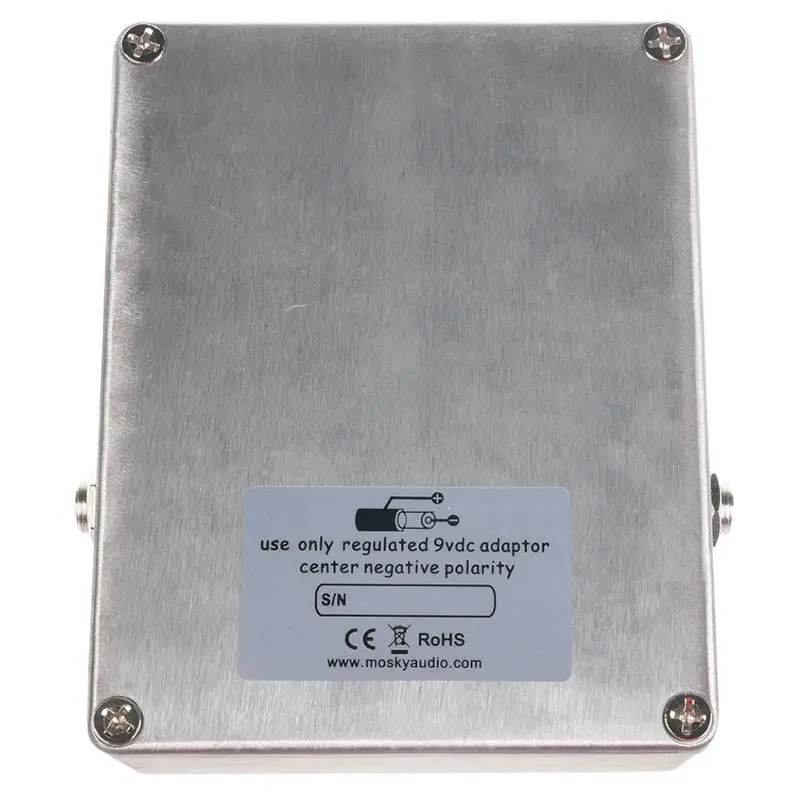 

Mosky TW Distortion Guitar Effect Pedal High-quality with Capacitors/Resistors/IC Three Band EQ Effects