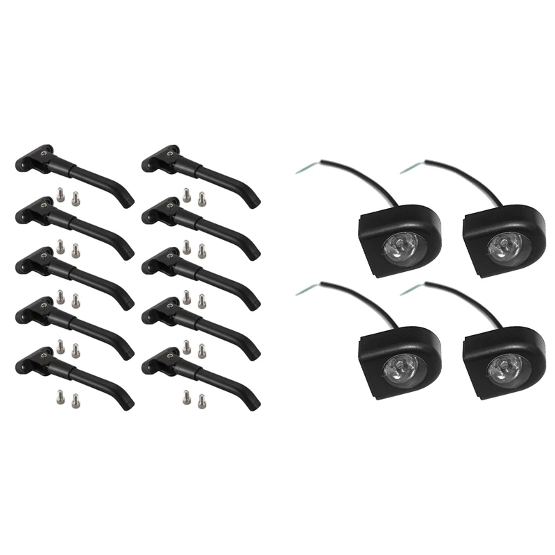 

4 шт., сменные передние светодиодные лампы для скутера