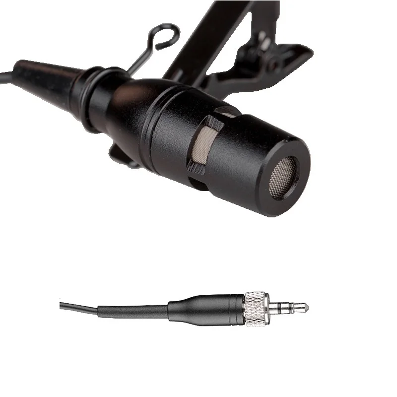 Bolymic микрофон на лацкан для Sennheiser беспроводной петличный однонаправленный