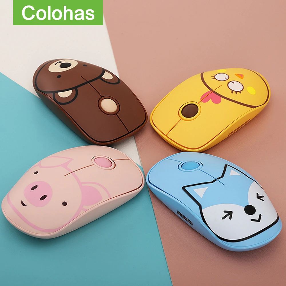 Беспроводная 2 4G USB игровая мышь с ковриком для мыши бесшумная геймеров Macbook Xiaomi HP