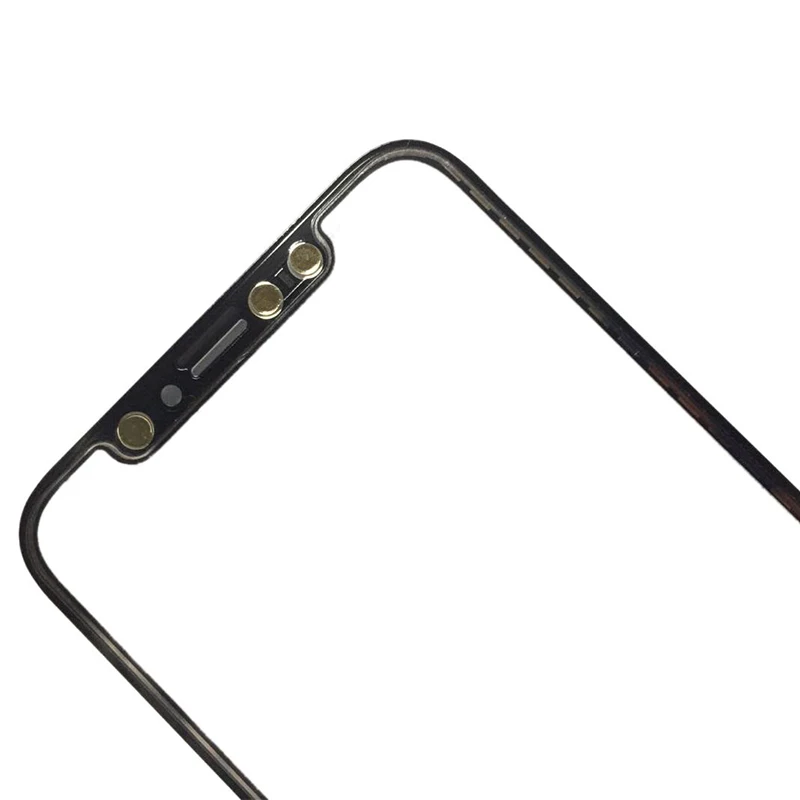 

10Pcs For iPhone X XR XS MAX LCD Works On All IOS Origina Touch Screen Outer Lens Panel Touch Sensor Replacement Part The screen