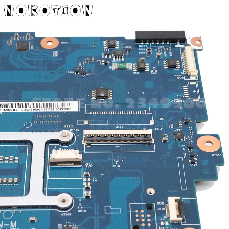 NOKOTION для Samsung R580 NP Материнская плата ноутбука HM55 GT310M + i3 BA92 06129A 06129B 06513A 06513B 06128A|main