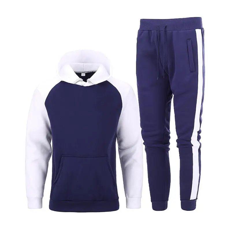 

Fashion brand casual fashion men's suit fleece hooded pants thick warm sportswear sportswear hooded track suits men's sports shi