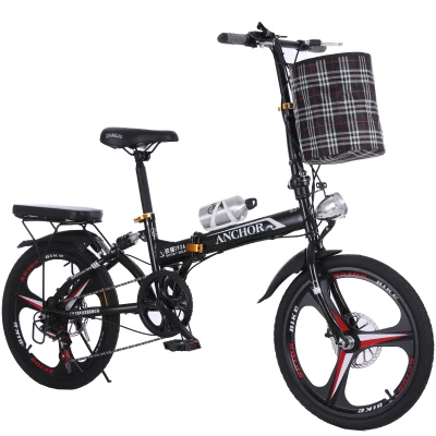 Новый велосипед с мягким хвостом 20 дюймов колесо 6 скоростей углеродистая сталь