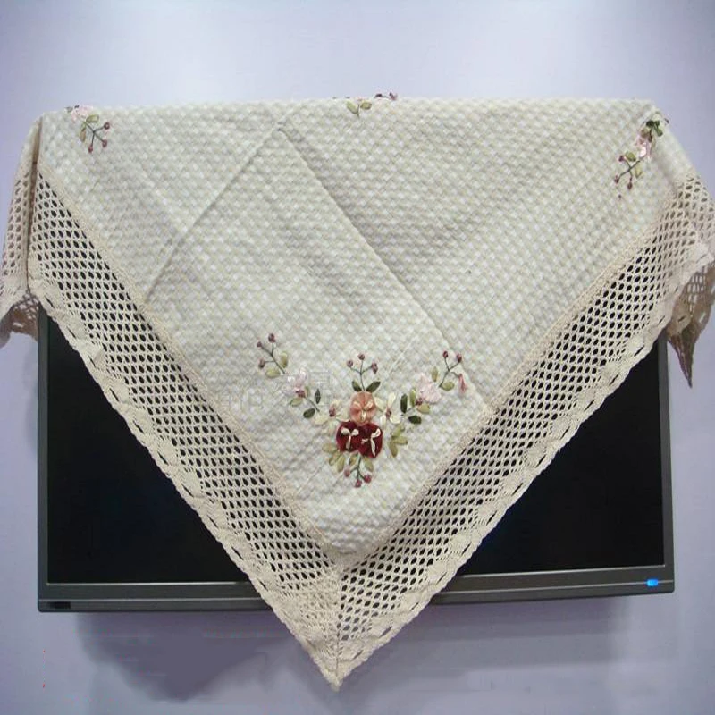 Скатерть круглая из хлопка с вышивкой прямоугольная скатерть ручной работы