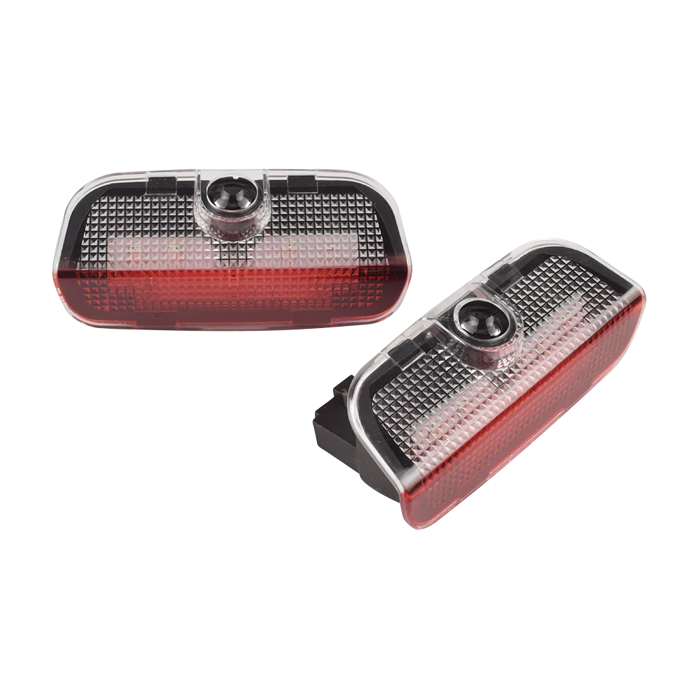 Для VW Volkswagen Golf Passat CC T ROC Touran Tiguan Scirocco Jetta Sharan R Rline 2 шт. светодиодный двери