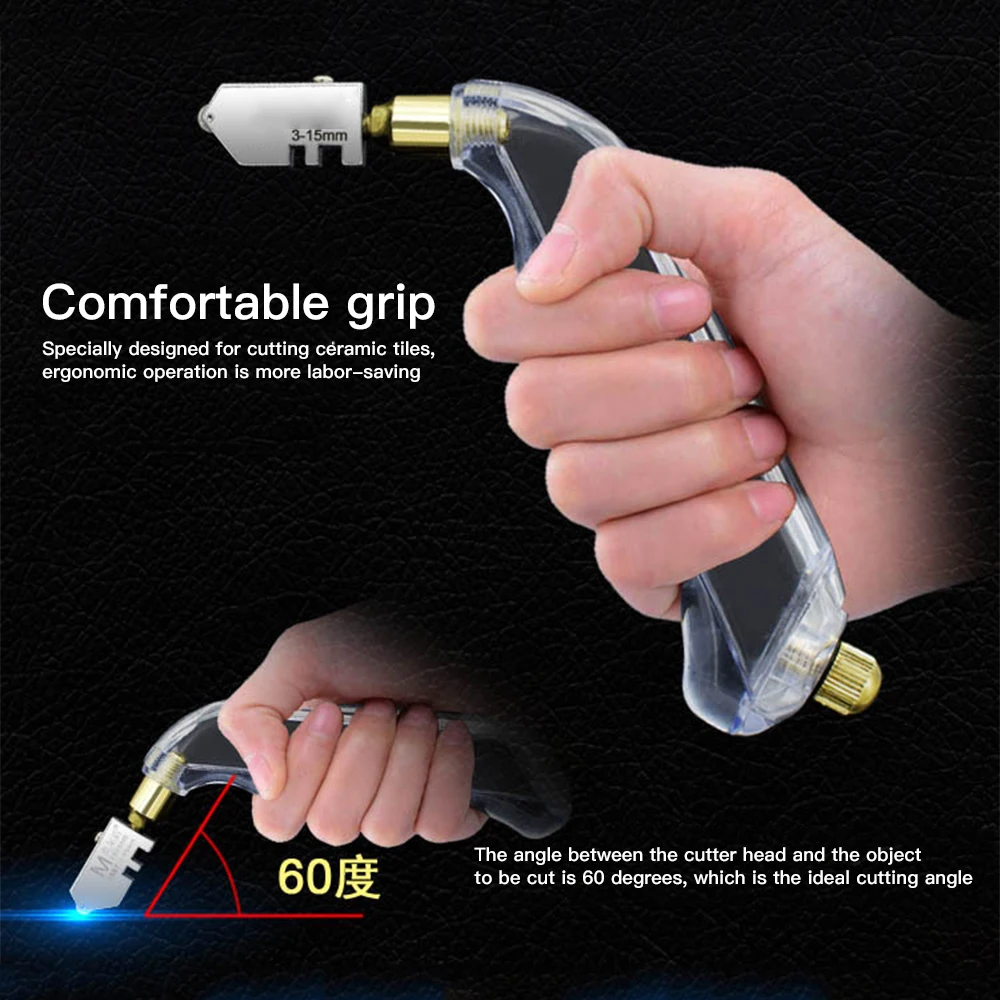 Резак для стекла открывалка стеклянной плитки ручной инструмент резки