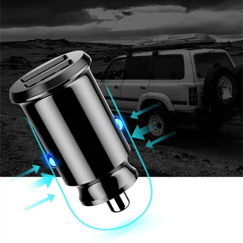 Мини usb зарядное устройство для авто с контрастным Зарядное Мобильный телефон