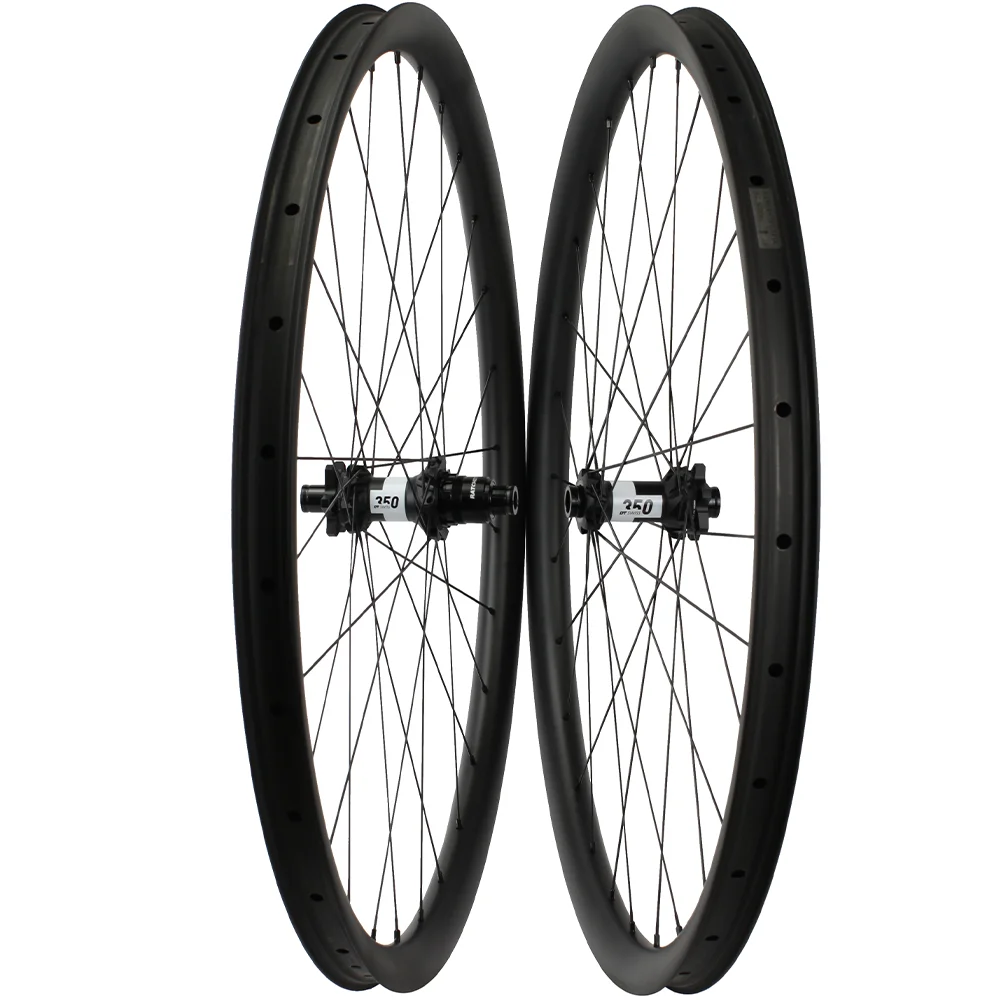 

29er carbon mtb wheels AM 45x25mm tubeless boost DT350 Straight pull 110x15 148x12 disc bike wheels disc mtb bicycle wheelset