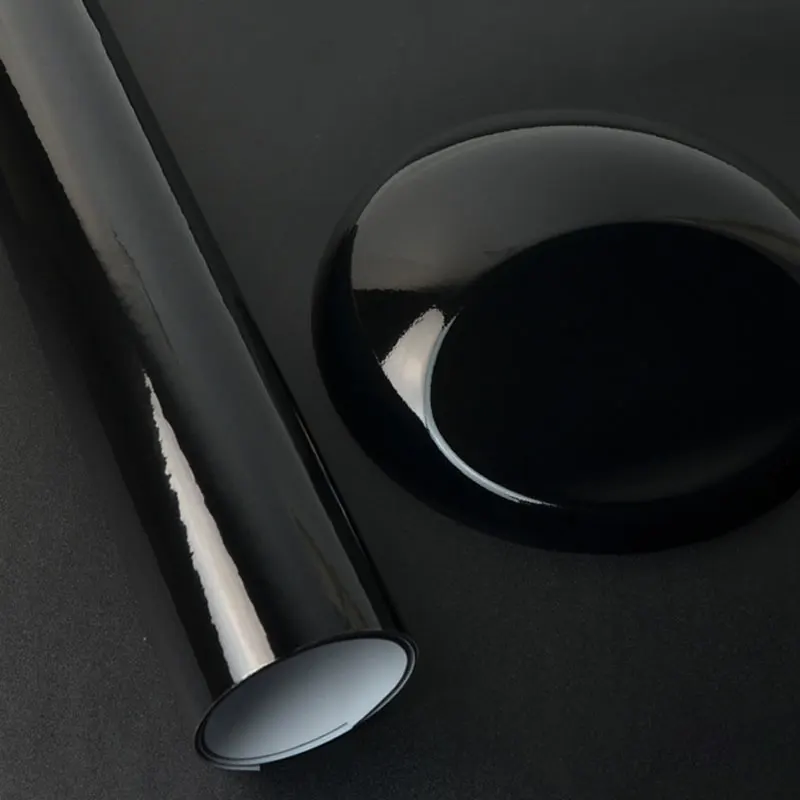 Машинная краска Защита 50x152 см глянцевая черная виниловой пленки внешний вид