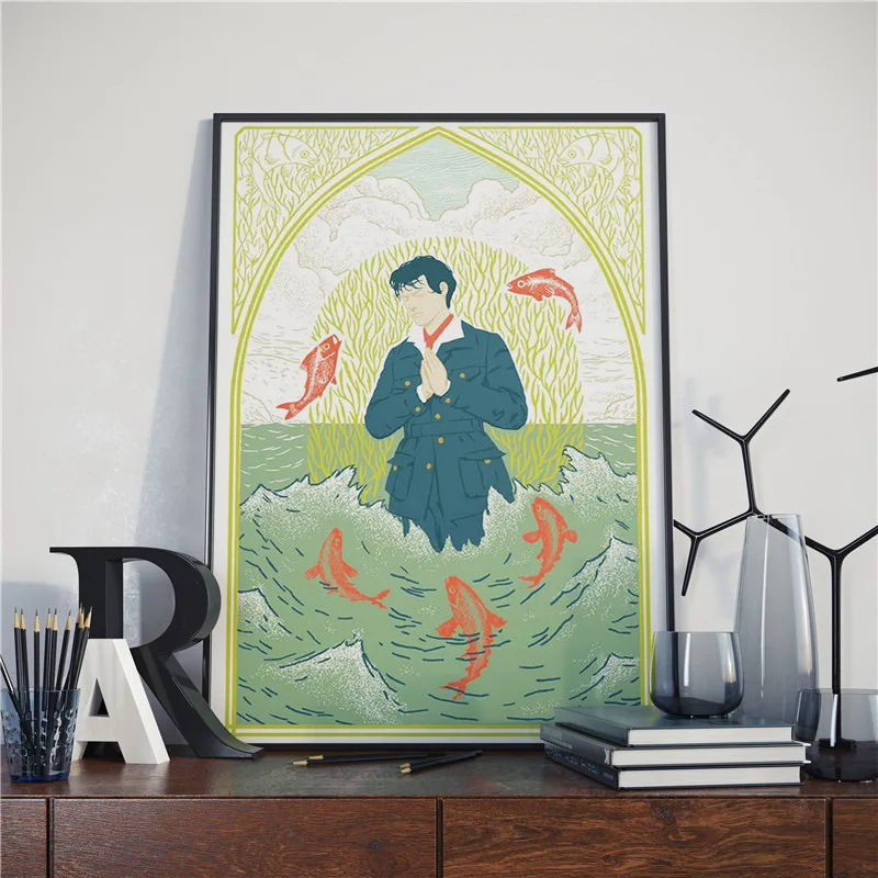 Британский певец Стиль Гарри холст картины поп-певца художественные плакаты и