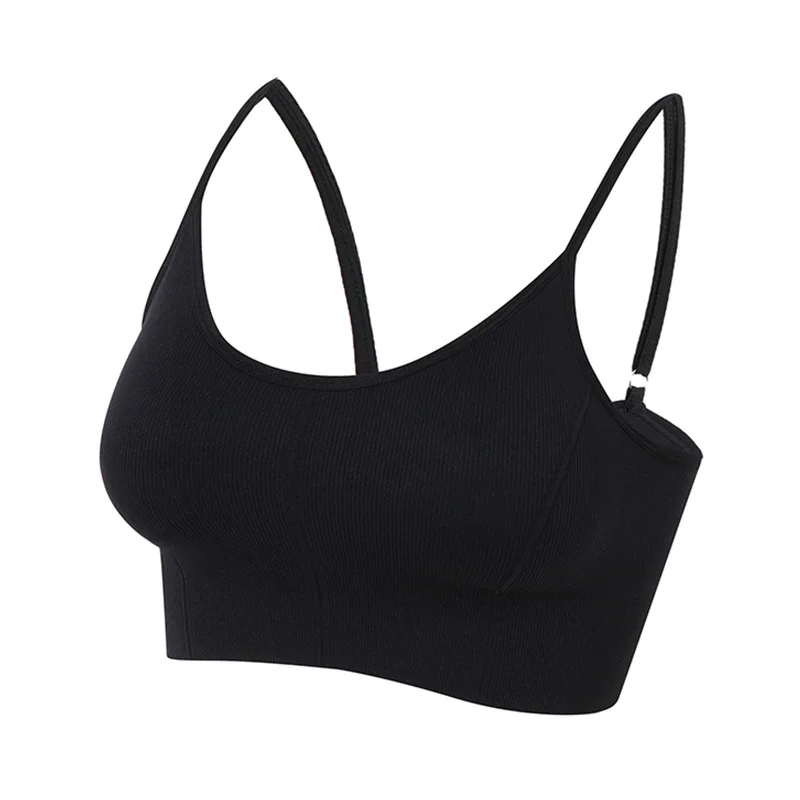 

LISCN Comfortable Seamless Sports Bra Women Fitness Top Yoga Bra For Cup A-D Running Yoga Gym Women Push Up yoga Bra Top
