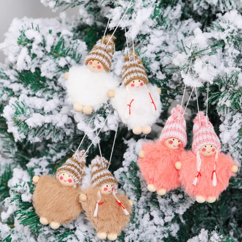 2 шт. новогодние и рождественские милые куклы | Дом сад