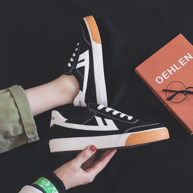 

Warrior Canvas Women Shoes 2020 New Fashion Shoes Leisure Board Shoes Retro Wild Low-top Breathable Casual Shoes Women Sneakers