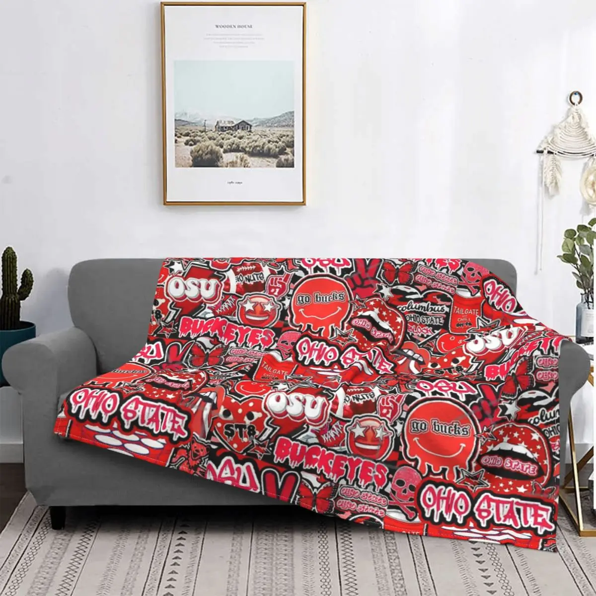 

O S U-Manta a cuadros para cama, edredones, manta de verano, Colcha para cama