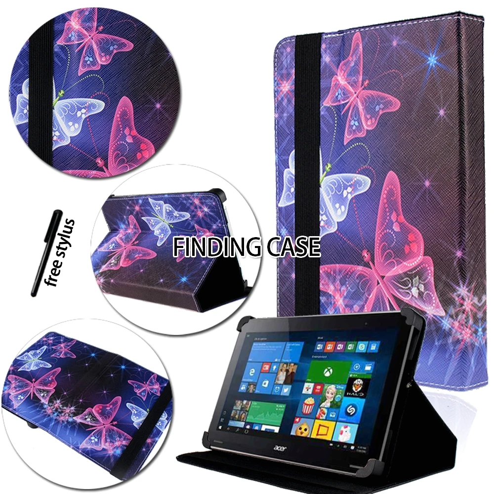Противоударный чехол подставка из разноцветной кожи для 7/8 дюймов Acer Iconia Chromebook Tab