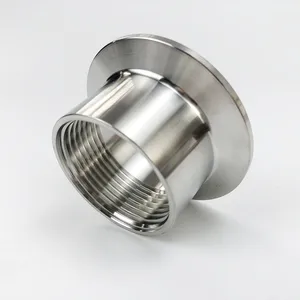 Адаптер DN32 для нагревательного элемента, трехзажимный od 64 мм, Высота 30 мм, нержавеющая сталь 304, бесплатная доставка