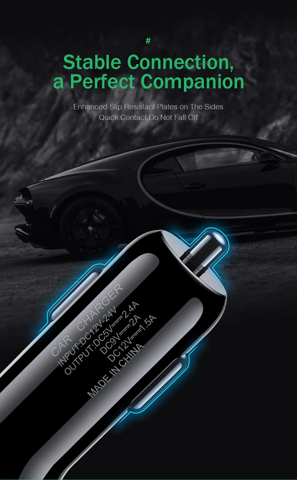 YKZ автомобильное зарядное устройство Быстрая зарядка QC 3,0 Автомобильное зарядное устройство 4 порта быстрое автомобильное зарядное устройство для телефона автомобильное зарядное устройство USB для samsung Xiaomi iPhone
