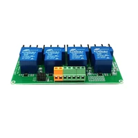 4 channels 5v relay module high and low level trigger smart home plc automation control 30a