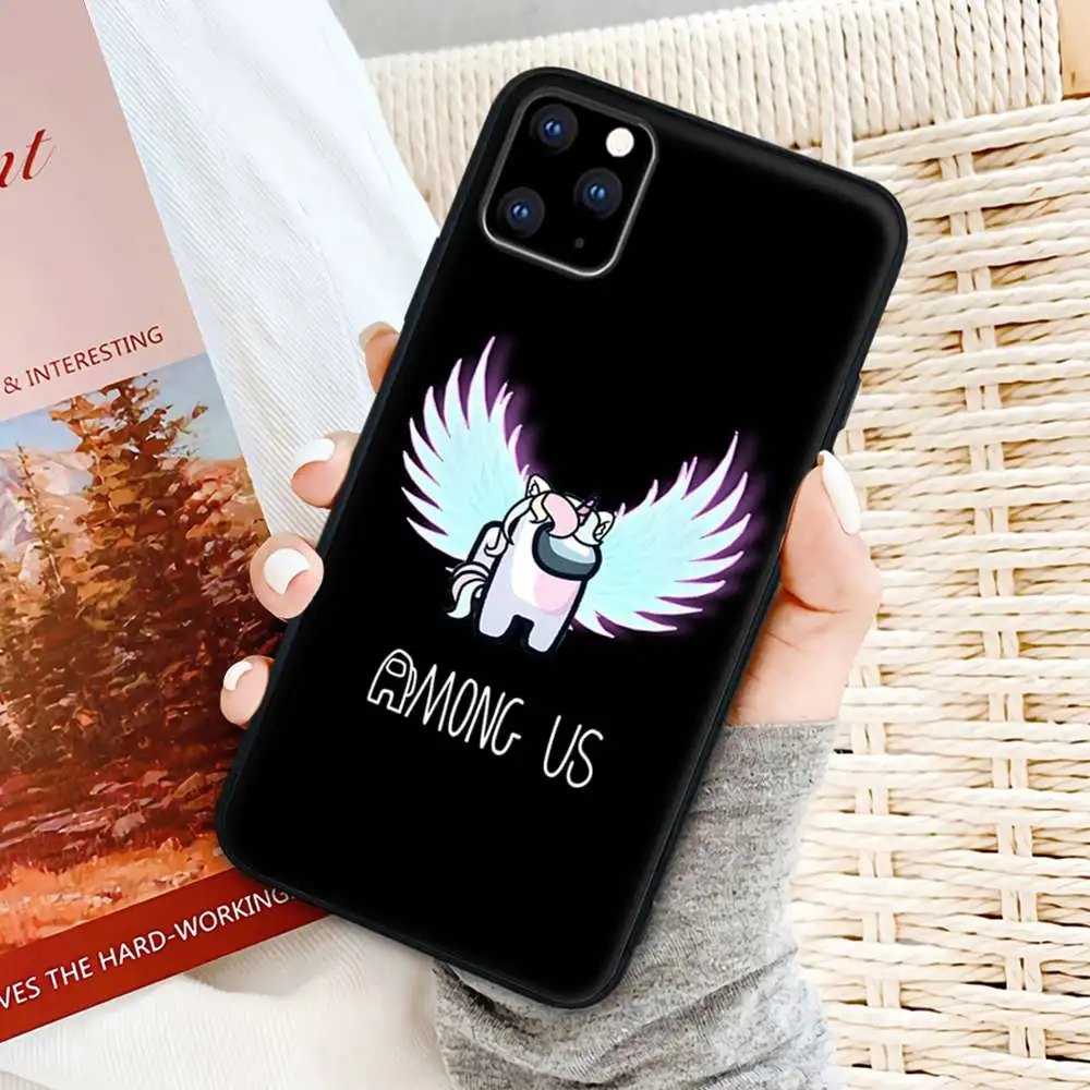 

Rubber Among Us Hot Game Mobile Phone Cover Case For Samsung Galaxy S20 Ultra S10 Lite 2020 S9 S8 Plus S7 Edge