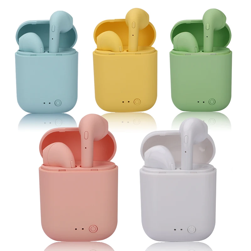 Мини-2 Наушники-вкладыши TWS с Беспроводной наушники Bluetooth 5 0 Макарон Спорт