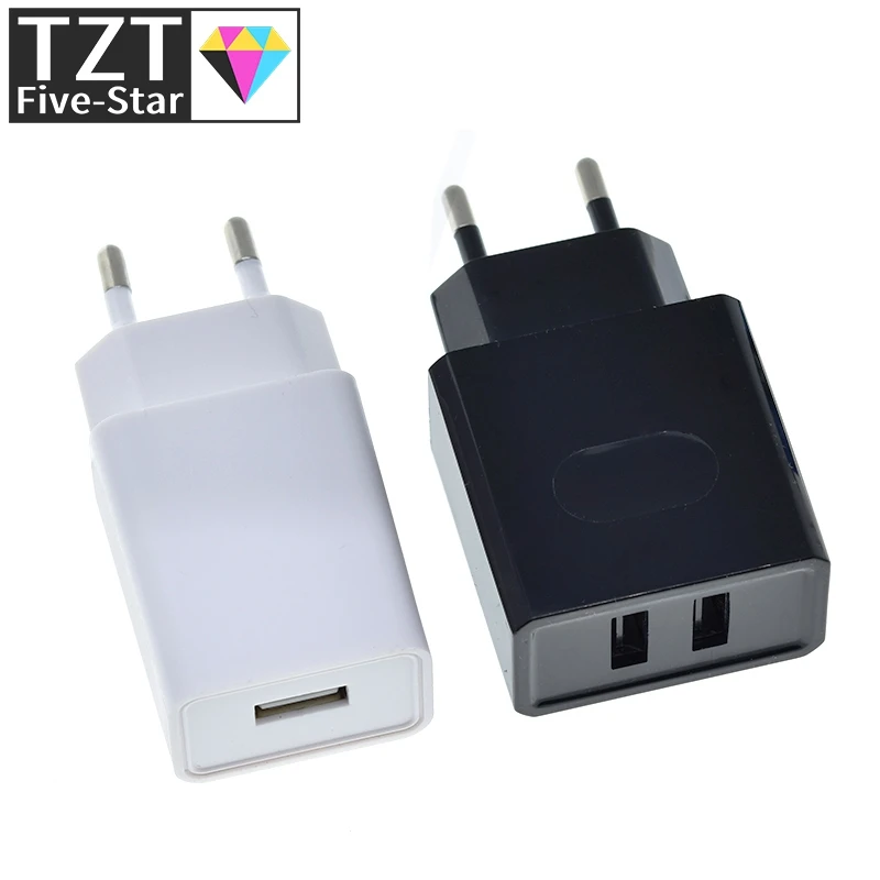 Штепсельная вилка ЕС 5V 2A один USB/двойной USB Универсальное зарядное устройство