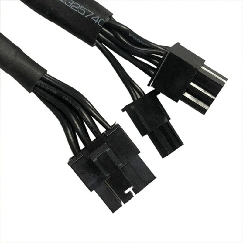 2 куска 8-pin в пин (6+2) кабель для питания VGA PCIE Flex и 1 Pcie 6Pin Male 4 кабель питания SATA.