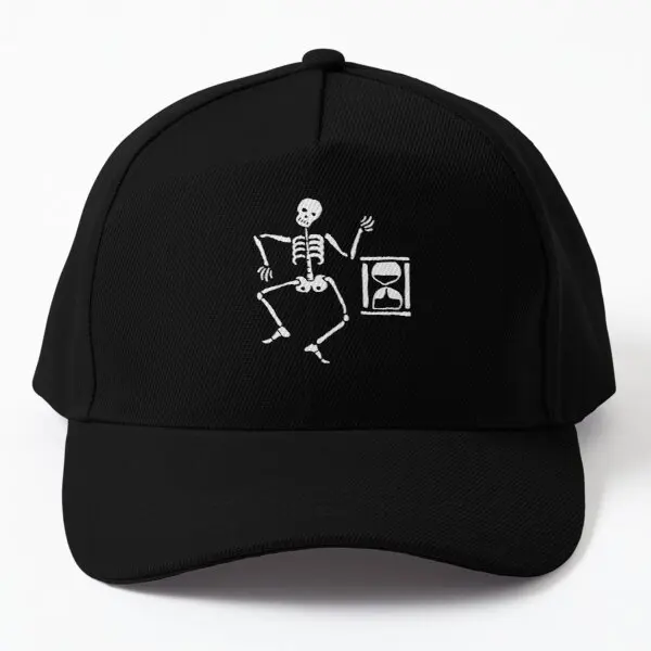 

Pirate Flag Skeleton And Hourglass Baseball Cap Hat Printed Casual Summer Boys Spring Hip Hop Black Casquette Women Mens