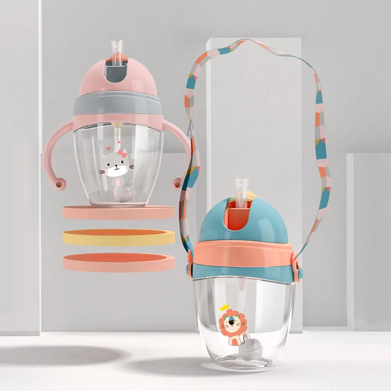 Чашка для грудного вскармливания с утиным горлом 240 мл обучающая бутылочка