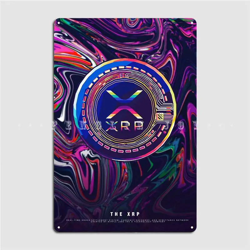 Металлический плакат с рисунком в виде таблички | Дом и сад